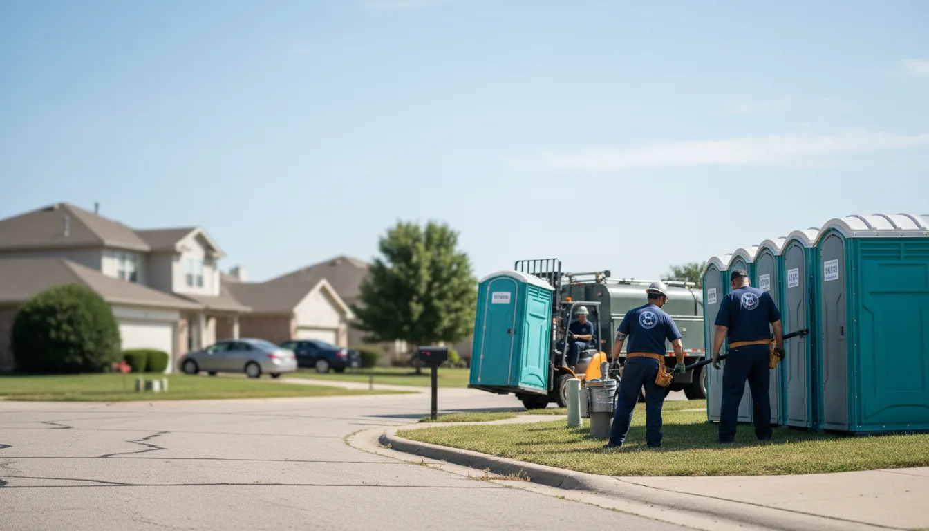 Porta Potty Rental in Middletown, PA near me